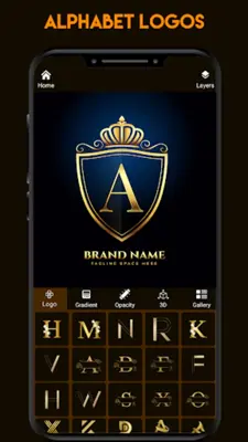 Luxury Logo Maker, Logo Design android App screenshot 6